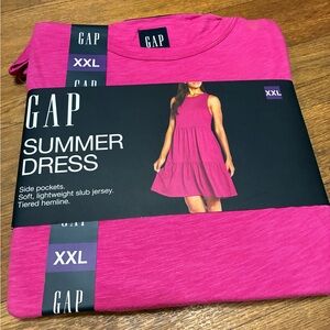 Women’s Gap Pink Summer Dress XXL NWT